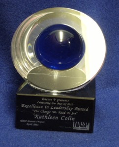 7792 Hemispher Glass Award